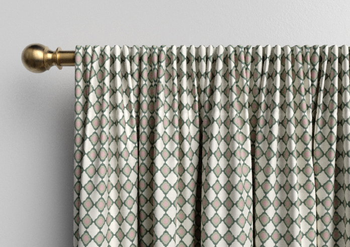 Adelaide, Checkers Rosies Pink - Made to Measure Curtains - Image 9